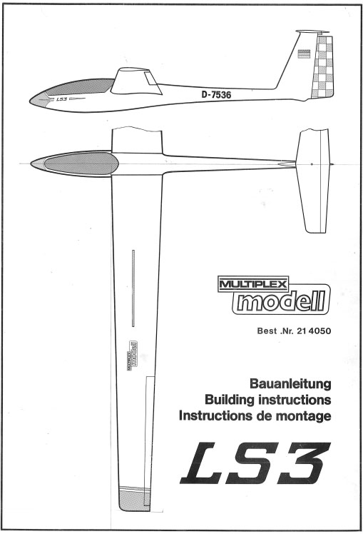 214049 Multiplex LS3 CS (1984) : manuel en pdf