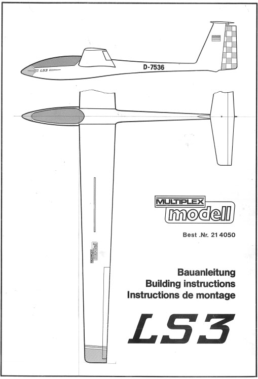 214049 Multiplex LS3 CS (1984) : manuel en pdf